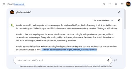 Bard cae en el mismo error que ChatGPT aunque esté conectado a internet: se lo inventa absolutamente todo