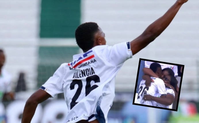 A jugador del Once Caldas le salió cara la celebración de su primer gol con su mamá: esto fue lo que pasó