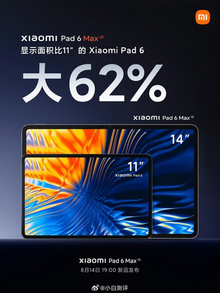 Xiaomi Pad 6 Max: una tablet con más pantalla que algunos portátiles y ocho altavoces estéreo