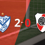 River Plate cayó 2-0 en su visita a Vélez