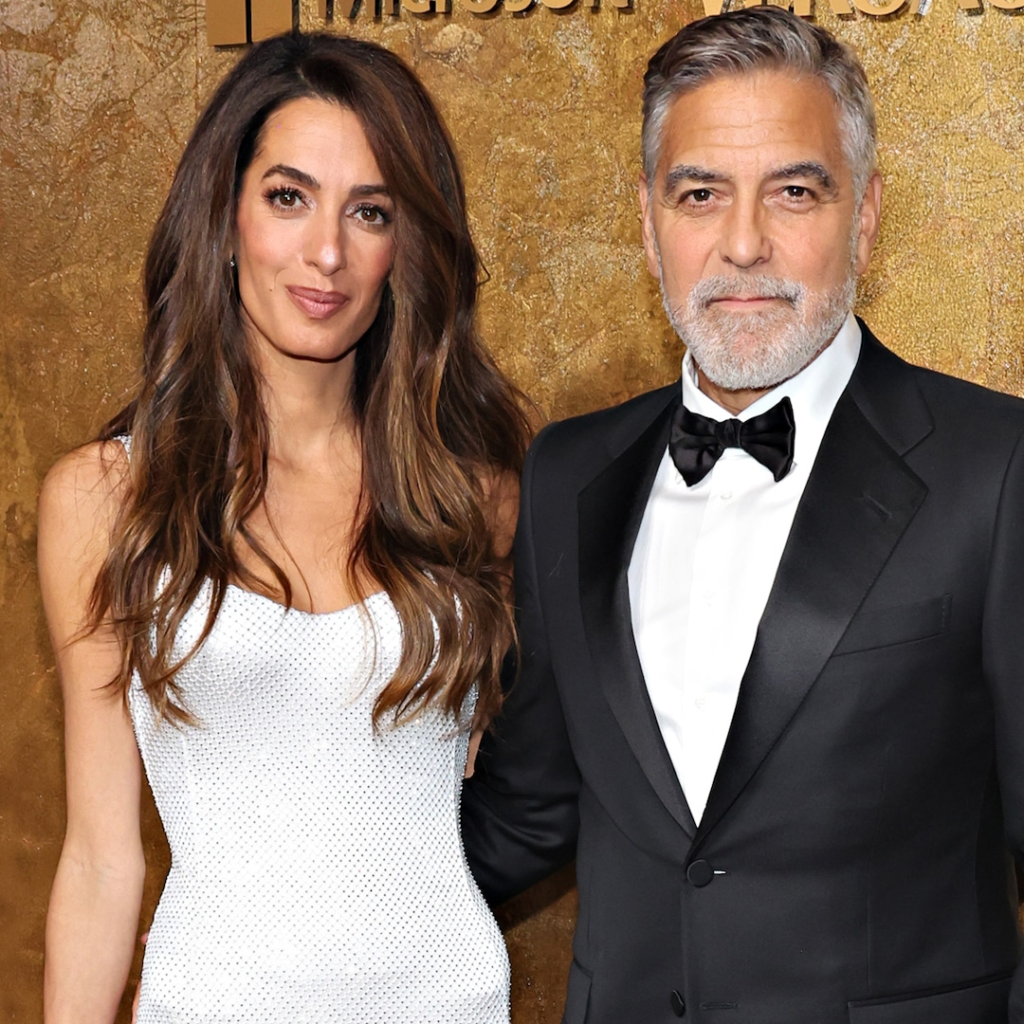 Los looks glamorosos de Amal y George Clooney inspirarán tu próxima cita nocturna