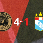 Goleada de Cusco FC 4 a 1 sobre Sporting Cristal