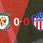 Jaguares y Junior empataron sin goles