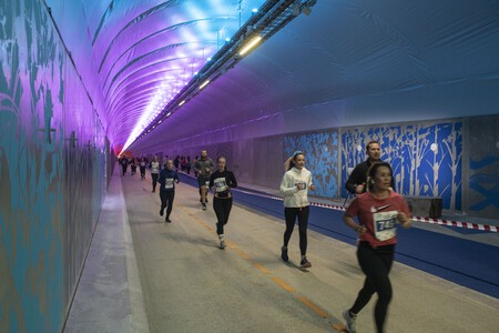 El túnel más largo del mundo creado para bicis y peatones está en Noruega. Y quiere reinventar al tráfico urbano