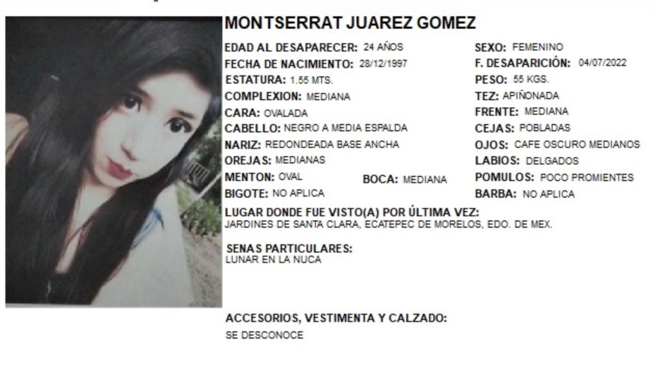 ¿Qué pasó y qué se sabe del feminicidio de Montserrat Juárez en México?