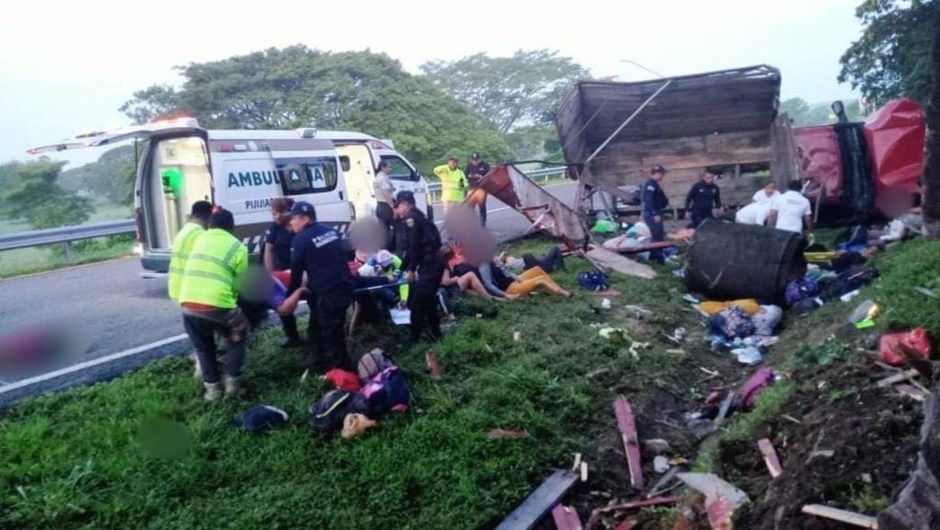 Accidente en México deja 10 migrantes muertos y 17 personas con lesiones graves, todos de nacionalidad cubana