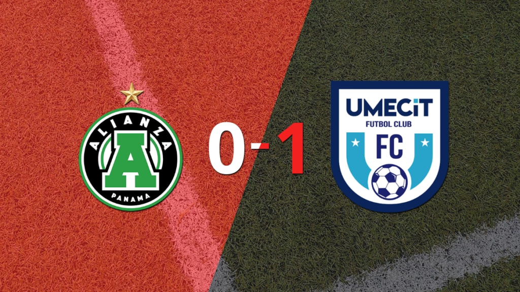 UMECIT FC vs Alianza se van al descanso con un marcador 1-0