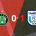 UMECIT FC vs Alianza se van al descanso con un marcador 1-0