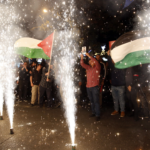 Irán celebra con fuegos artificiales el ataque de las milicias palestinas contra Israel