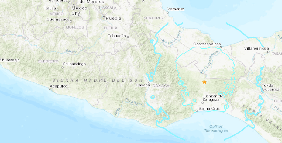 Sismo de magnitud 5,9 sacude México, según USGS