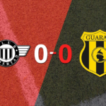 No hubo goles en el empate entre Libertad y Guaraní