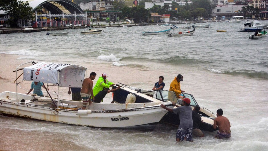 La tormenta Max deja 2 personas muertas en Guerrero, sur de México