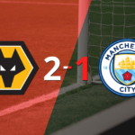 Wolverhampton derrotó 2-1 en casa a Manchester City