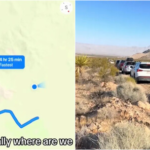 Un convoy de coches utilizó Google Maps para evitar una tormenta de arena en EEUU: acabó en medio de un desierto