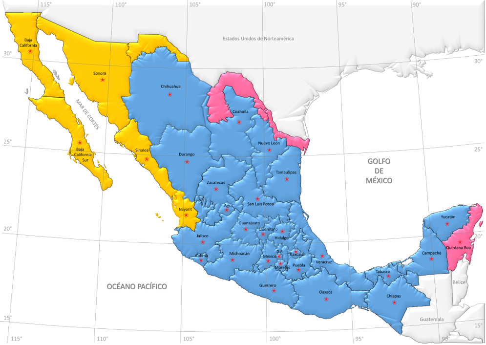 ¿Qué municipios de México cambian de hora en noviembre y por qué? ¿Adelantan o atrasan el reloj?