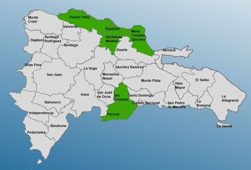 COE mantiene seis provincias en alerta verde por vaguada