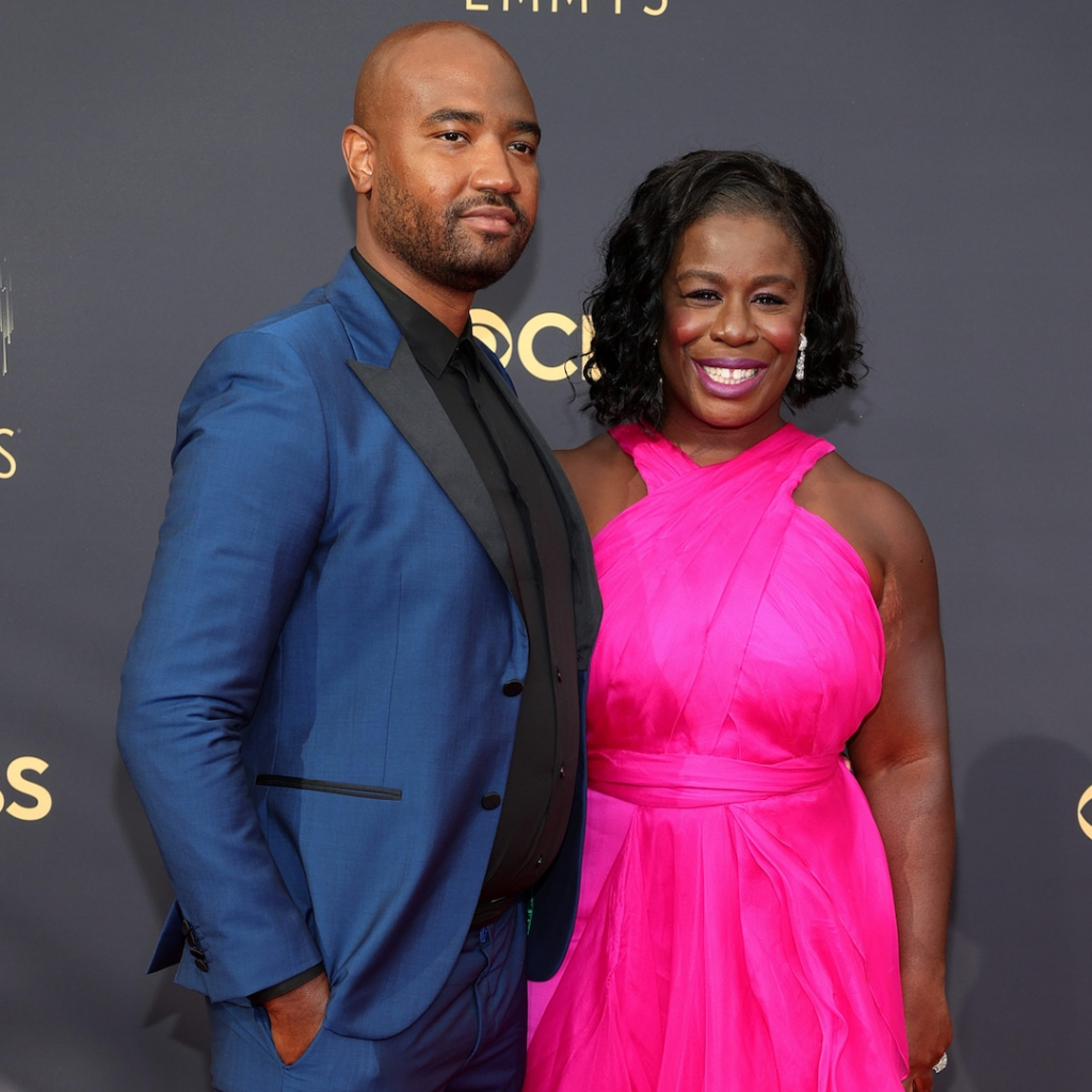 Uzo Aduba da la bienvenida al primer bebé con su esposo Robert Sweeting