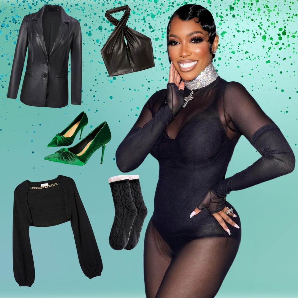 La guía de estilos navideños de Porsha Williams de RHOA tiene estilos que se envían rápidamente