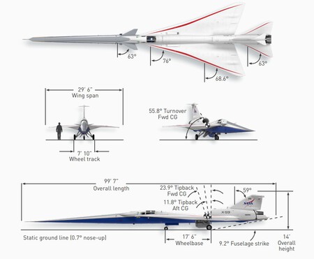 La NASA ya tiene fecha para el debut de X-59, su nuevo avión supersónico silencioso: cuándo y cómo podrás verlo