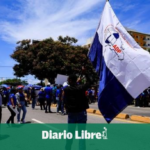 ADP protesta frente al Ministerio de Educación