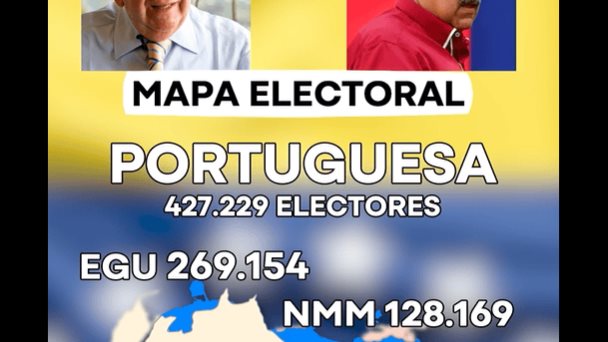 Los reales votos de González Urrutia y Nicolás Maduro, según oposición