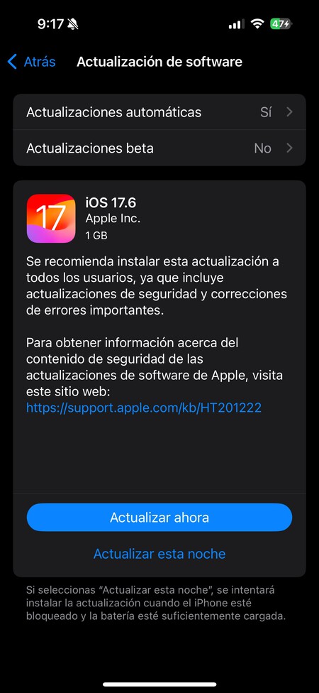 Novedades de iOS 17.6: todos los cambios y mejoras de la última actualización para iPhone e iPad