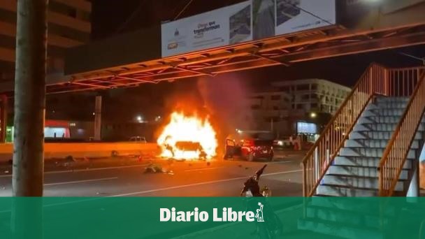 Piloto y su pareja mueren en accidente de tránsito frente al Olímpico