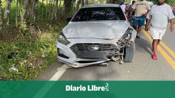 Accidente de tránsito en Hato Mayor deja cinco personas heridas