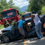 Accidente múltiple en Loma Miranda deja al menos cuatro heridos