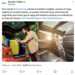 La DGT quiere que abroches todos los cinturones de seguridad del coche este verano. Aunque el asiento esté vacío