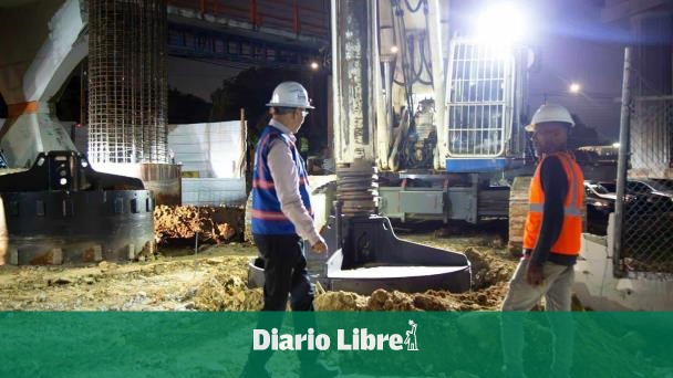 Realizan perforación de último pilote del Metro de Santo Domingo