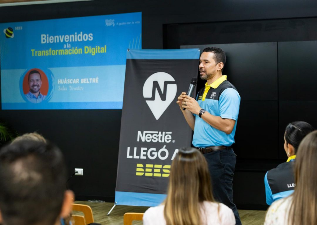 Nestlé Dominicana revoluciona el comercio electrónico con su alianza con BEES