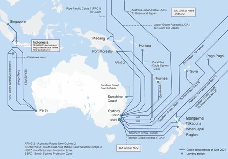 Australia está conectado al resto del mundo por 15 cables. Están amenazados y ya tienen un plan para protegerlos