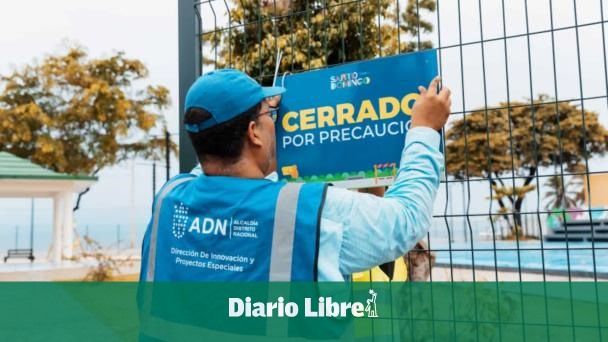 Alcaldía del Distrito Nacional cierra parques por lluvias