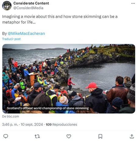 Hay un campeonato del mundo de lanzar piedras al agua: se celebra en Escocia y empezó por un pique entre borrachos