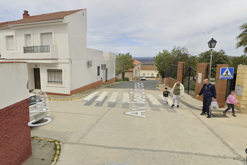 Este paso de cebra de un pueblo de Huelva quiere ser más seguro que los normales. La clave: pintarlo en 3D