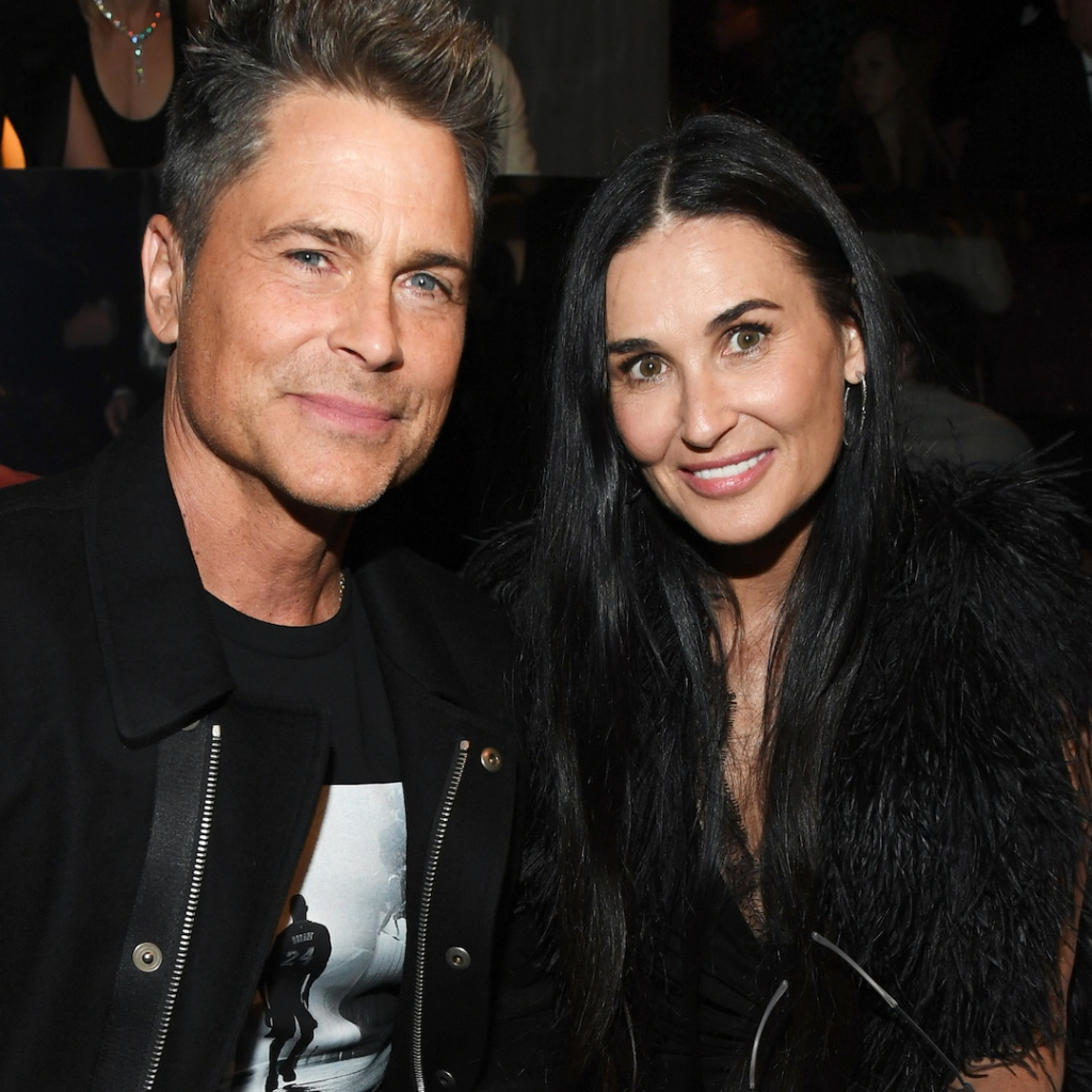 Rob Lowe admite que tuvo un romance con Demi Moore al estilo "Brat Pack"