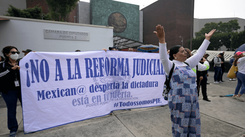 Jueces y magistrados en México retomarán actividades tras paro contra reforma al Poder Judicial