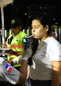 Casi 20 % conductores alcoholizados durante plan piloto en avenida Churchill