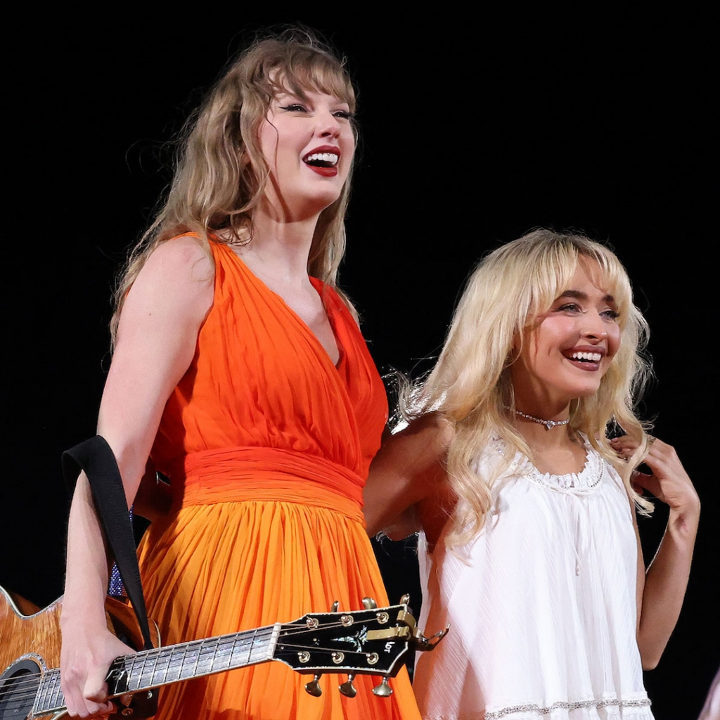 Taylor Swift elogia a Sabrina Carpenter como la "princesa del pop de nuestros sueños"