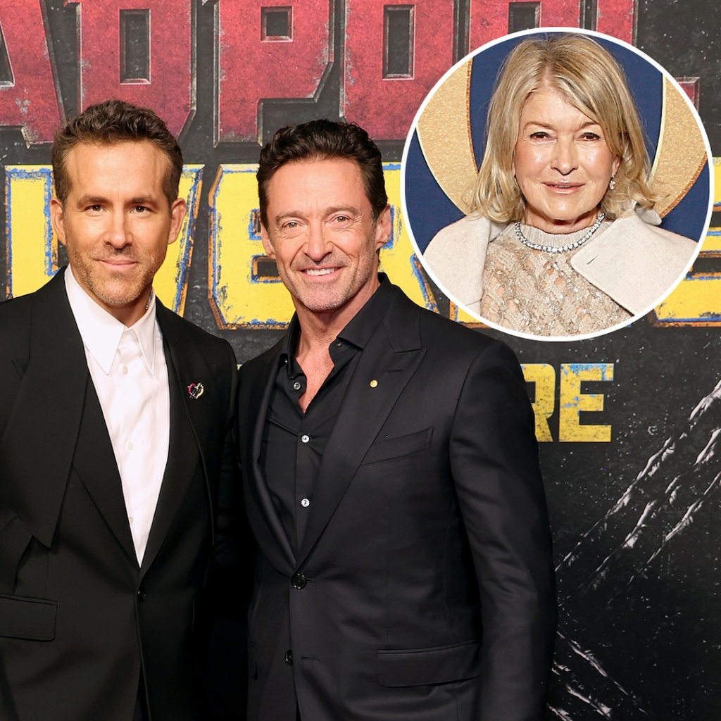 Hugh Jackman reacciona a los comentarios de Martha Stewart sobre Ryan Reynolds