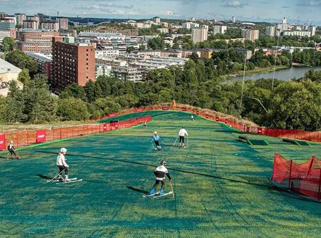 Adiós estaciones blancas, hola pista verde: la crisis climática está llevando al esquí a dejar de ser un deporte de nieve