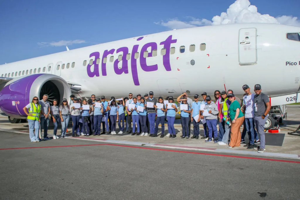 Arajet celebra dos años de programa