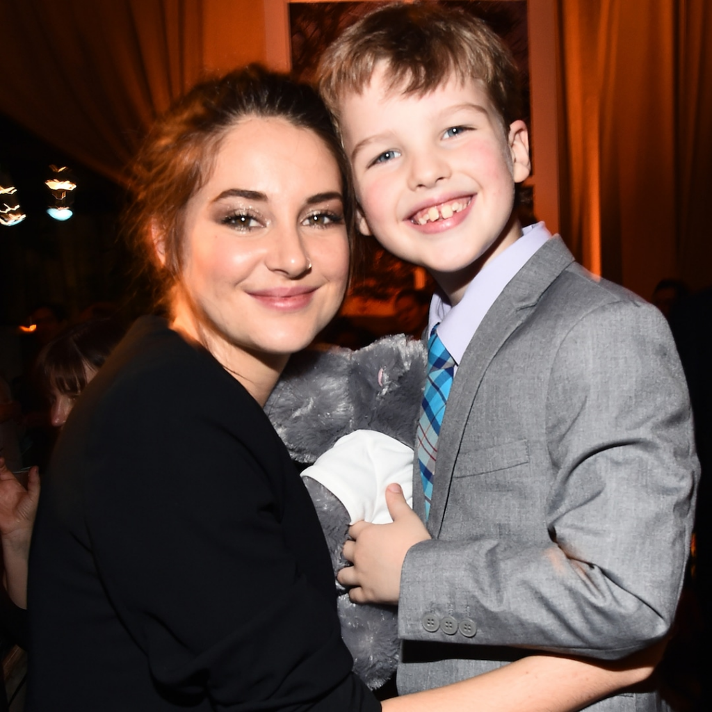 Shailene Woodley y Iain Armitage de Big Little Lies comparten un dulce reencuentro