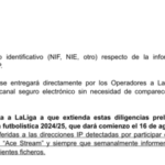 LaLiga ya tiene el apoyo de los jueces para rastrear a los usuarios: identificará la IP de quienes vean el fútbol a través de AceStream