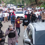 Campesinos de Cotuí marchan a la Barrick en reclamo asentamiento justo