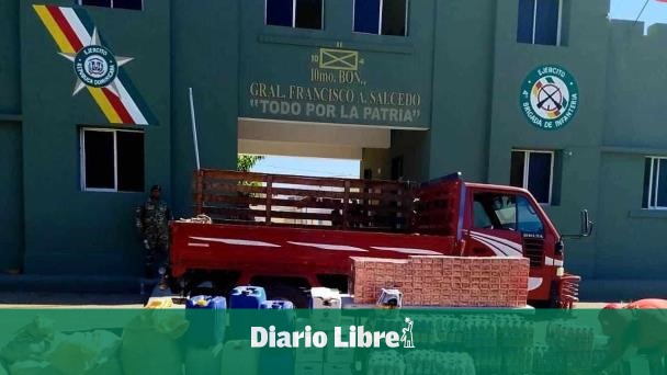 Contrabando descubierto en camión de carga de guineos