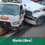 Colaboradores de Obras Públicas envueltos en accidente están bien