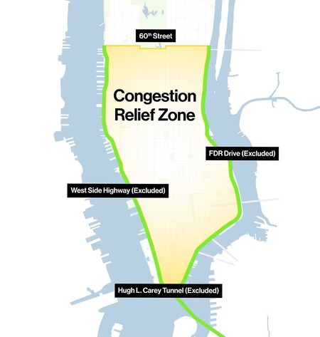 Nueva York ha pasado de ser una de las ciudades más atascadas a un "santuario" libre de coches. Su receta: 15 dólares