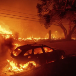 Uno de los incendios de Los Ángeles avanza hacia el acaudalado barrio de Brentwood